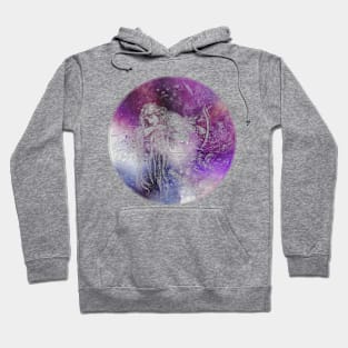 Wild Rose Nesting In Amethyst Hoodie